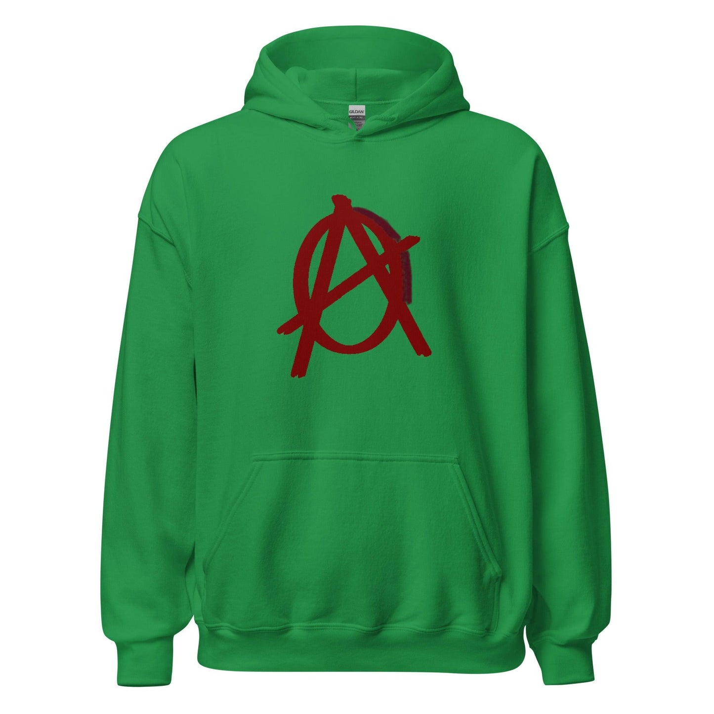 Anarchy Wear Red Hoodie - AnarchyWear