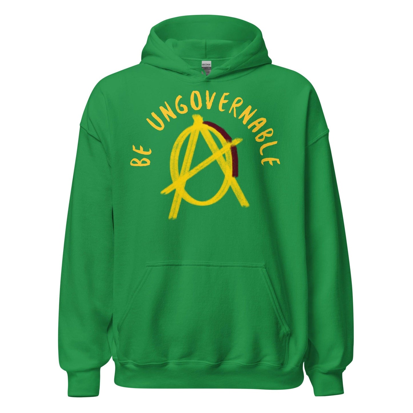 Anarchy Wear Gold "Be Ungovernable" Hoodie - AnarchyWear