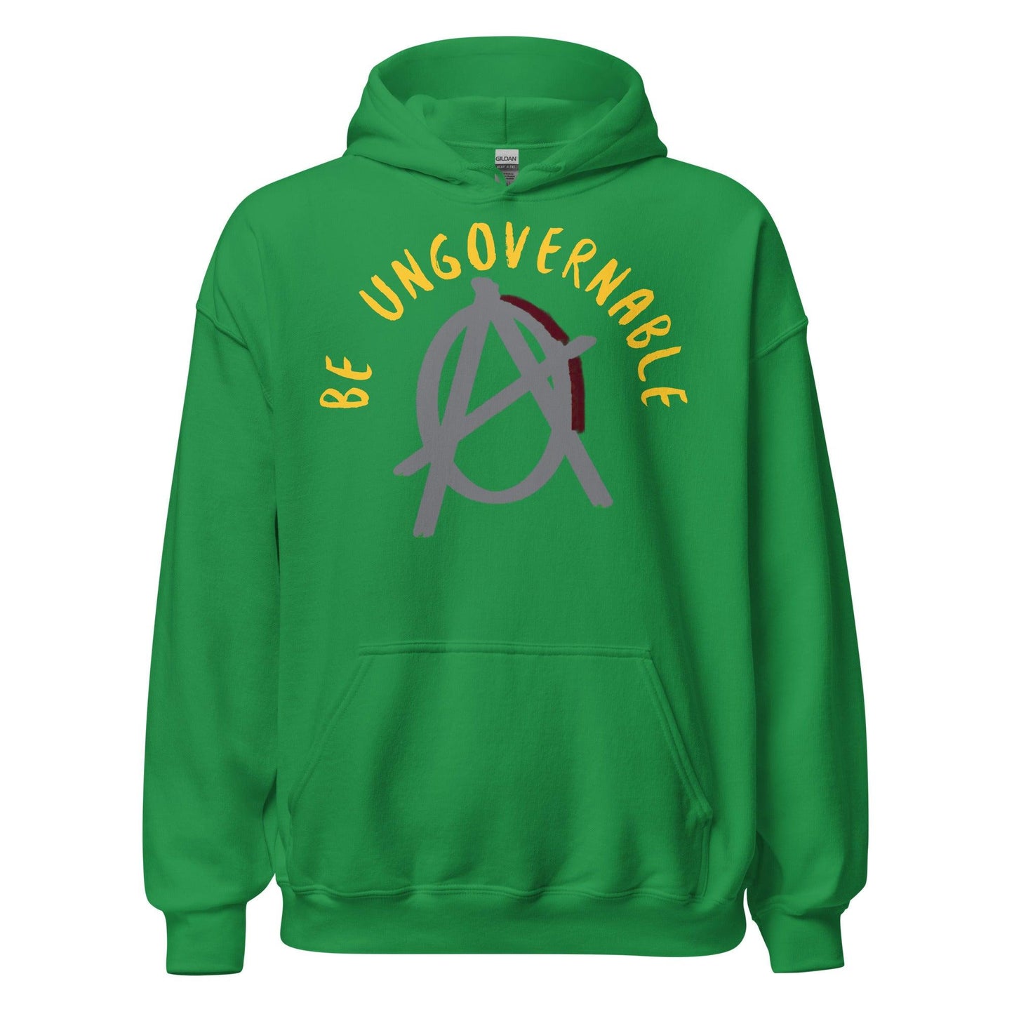 Anarchy Wear Agora Grey "Be Ungovernable" Hoodie - AnarchyWear