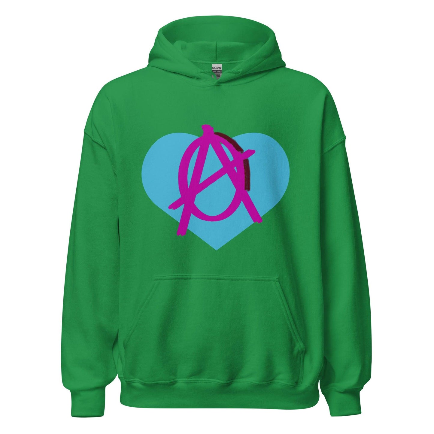 Anarchy Wear Pink Love Hoodie - AnarchyWear