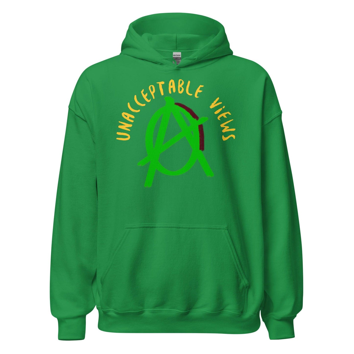 Anarchy Wear "Unacceptable Views" Hoodie - AnarchyWear