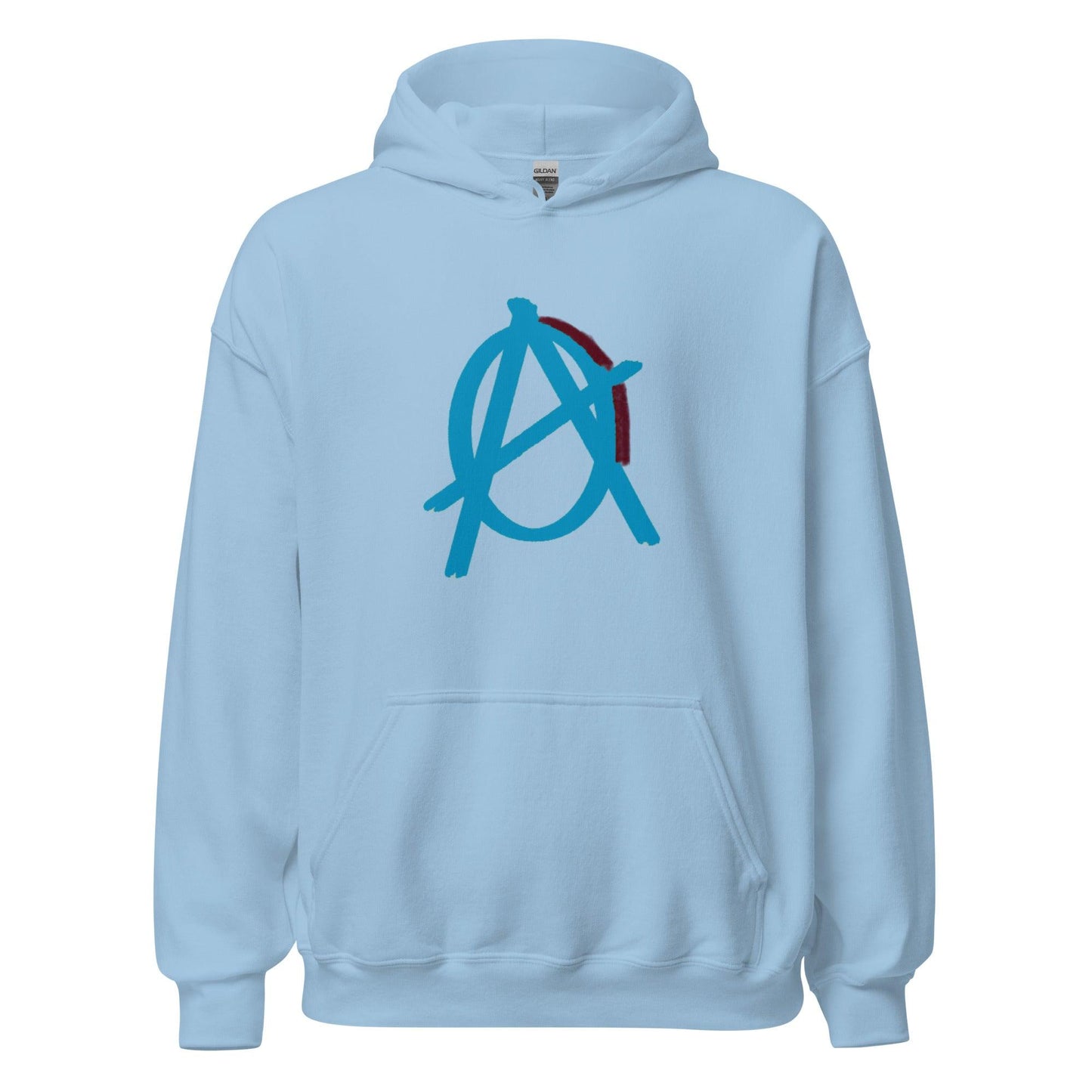 Anarchy Wear Blue Hoodie - AnarchyWear