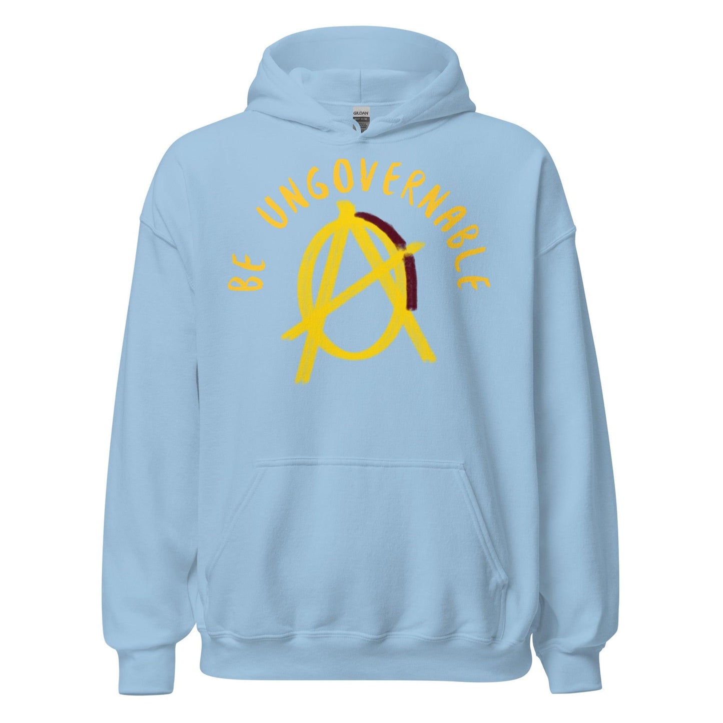 Anarchy Wear Gold "Be Ungovernable" Hoodie - AnarchyWear