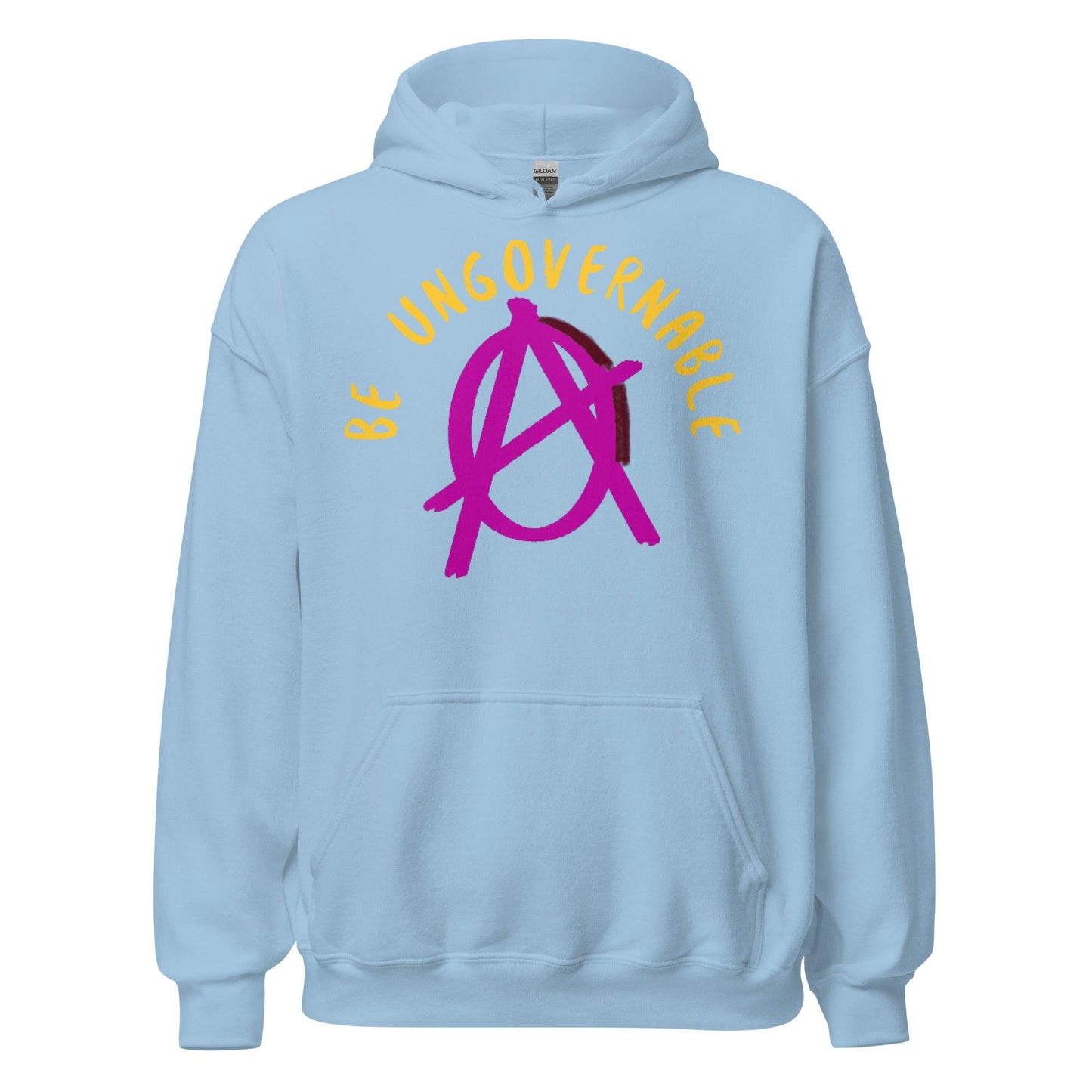 Anarchy Wear Pink "Be Ungovernable" Hoodie - AnarchyWear