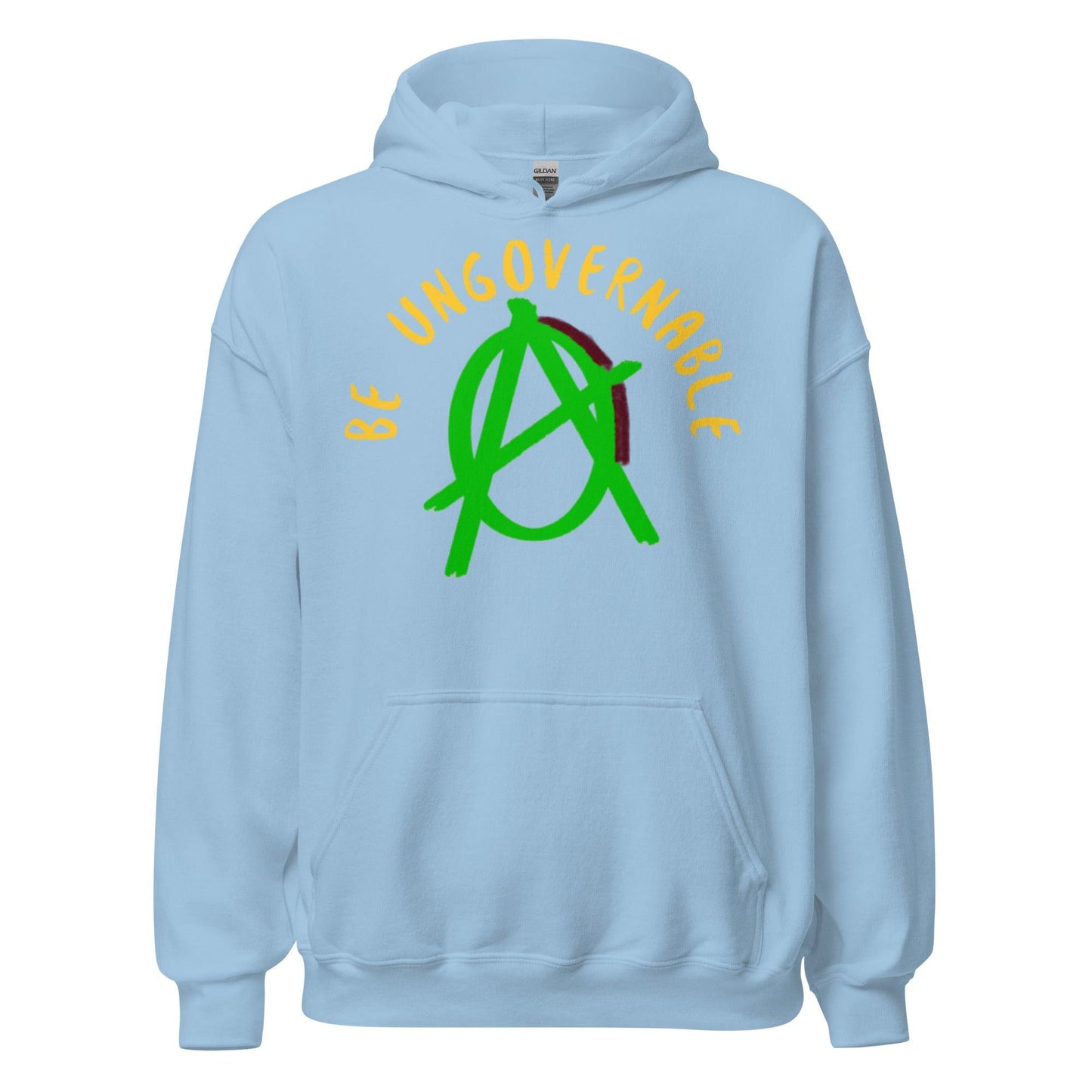 Anarchy Wear Green "Be Ungovernable" Hoodie - AnarchyWear