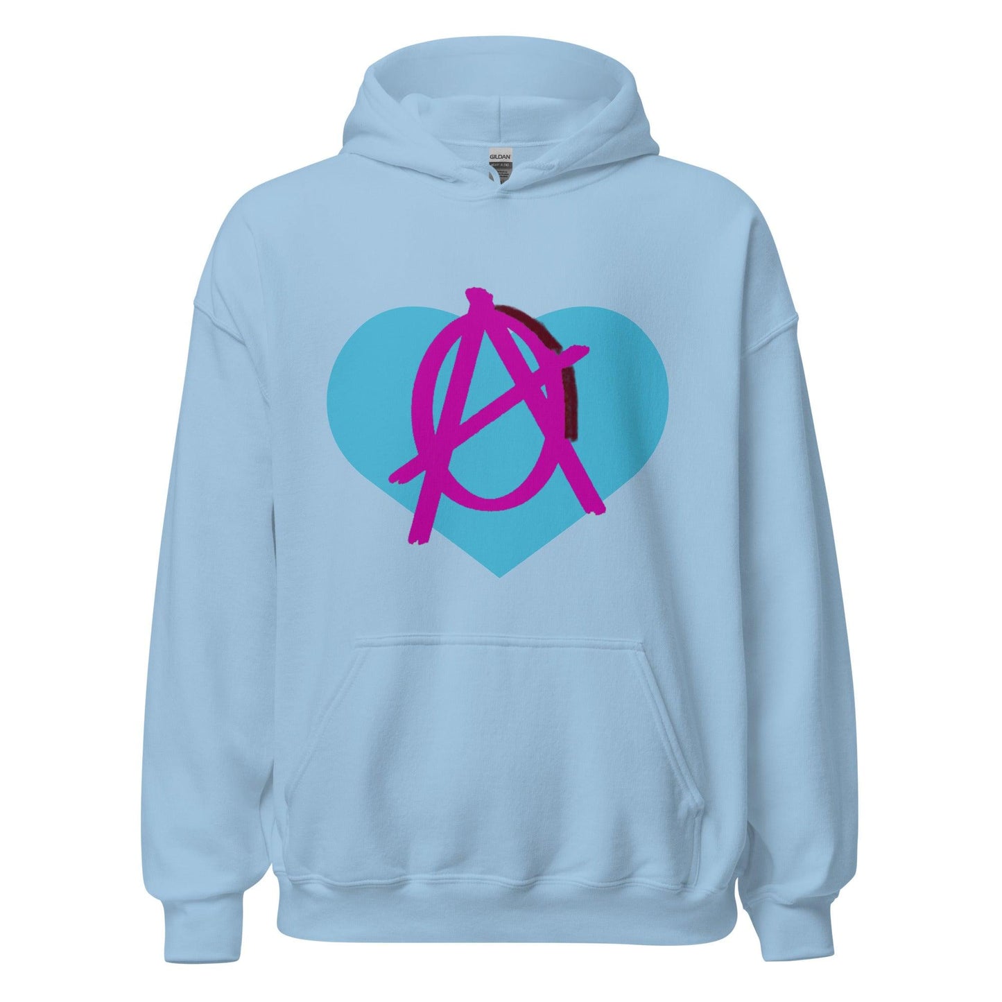 Anarchy Wear Pink Love Hoodie - AnarchyWear