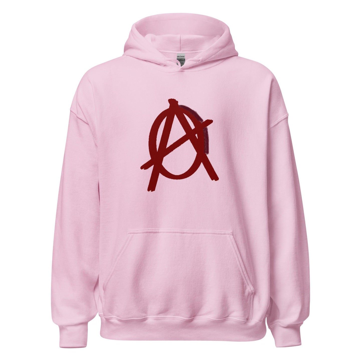 Anarchy Wear Red Hoodie - AnarchyWear