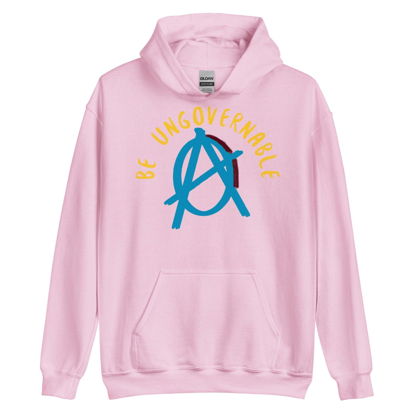 Anarchy Wear Blue "Be Ungovernable" Hoodie - AnarchyWear