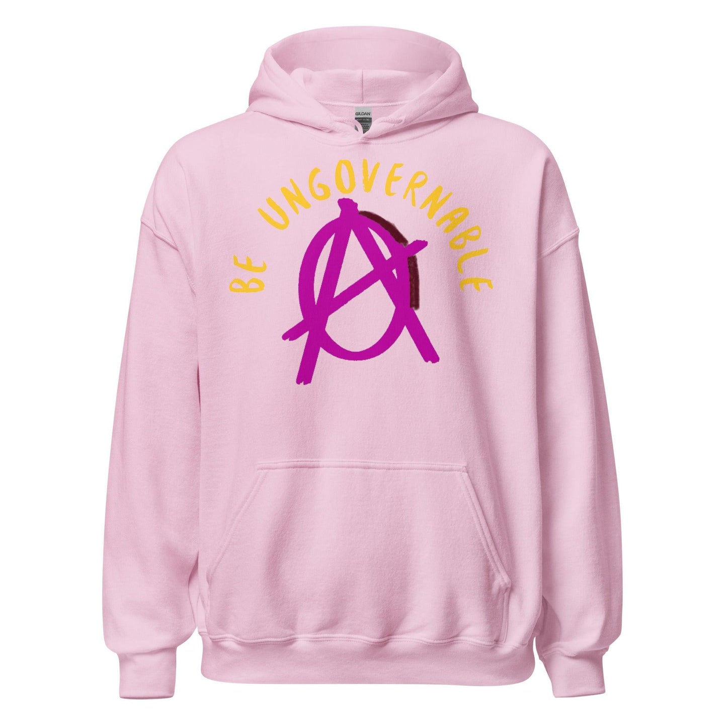 Anarchy Wear Pink "Be Ungovernable" Hoodie - AnarchyWear