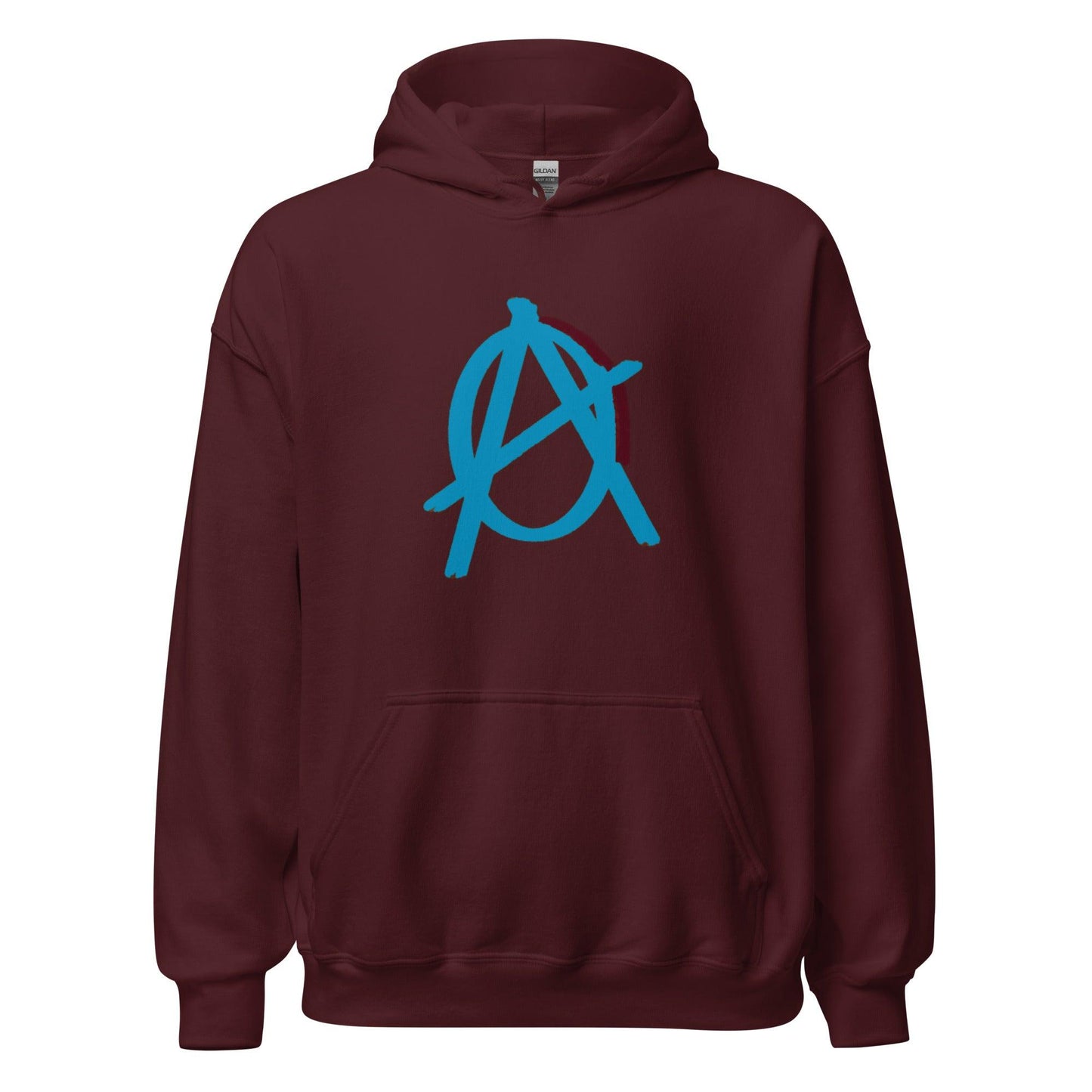 Anarchy Wear Blue Hoodie - AnarchyWear