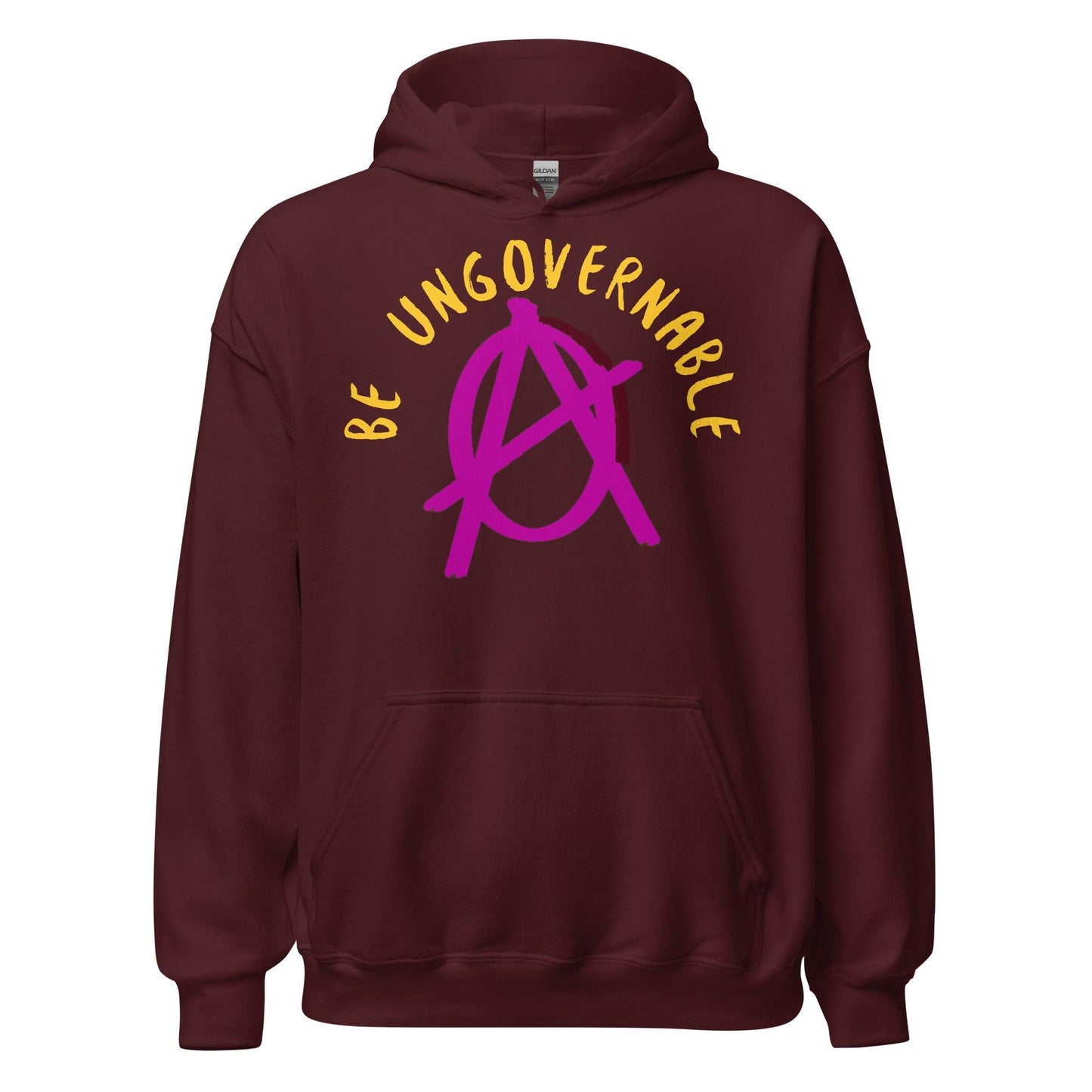 Anarchy Wear Pink "Be Ungovernable" Hoodie - AnarchyWear