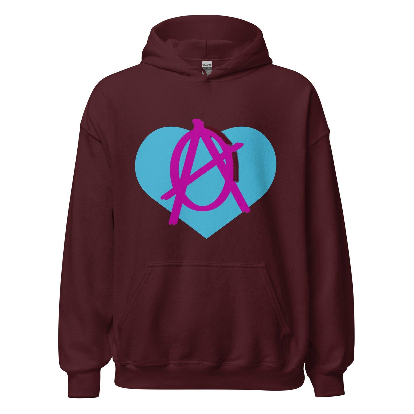 Anarchy Wear Pink Love Hoodie - AnarchyWear