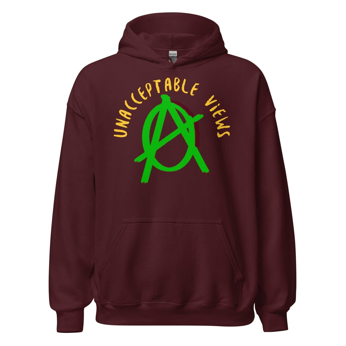 Anarchy Wear "Unacceptable Views" Hoodie - AnarchyWear