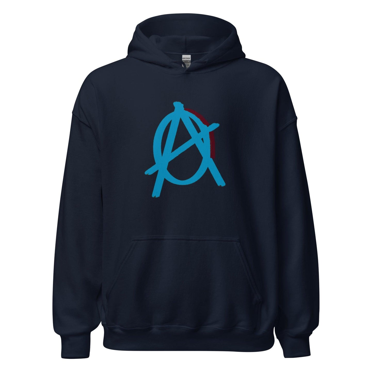 Anarchy Wear Blue Hoodie - AnarchyWear