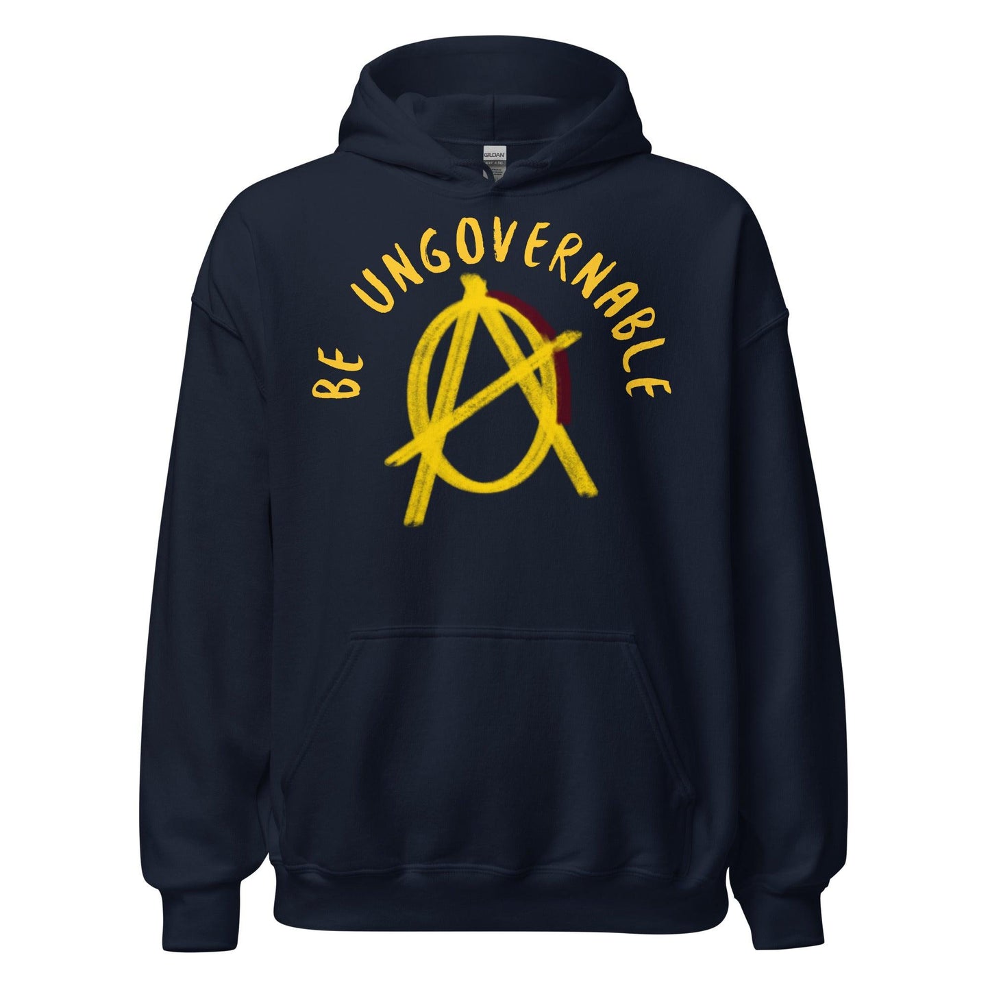 Anarchy Wear Gold "Be Ungovernable" Hoodie - AnarchyWear