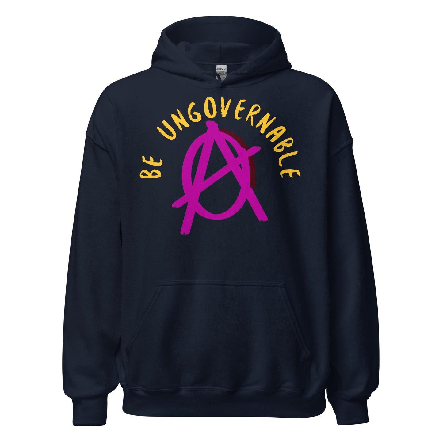 Anarchy Wear Pink "Be Ungovernable" Hoodie - AnarchyWear