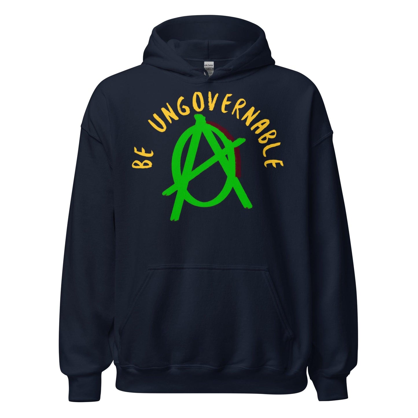 Anarchy Wear Green "Be Ungovernable" Hoodie - AnarchyWear