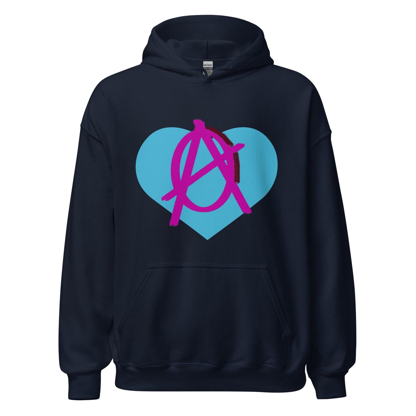 Anarchy Wear Pink Love Hoodie - AnarchyWear
