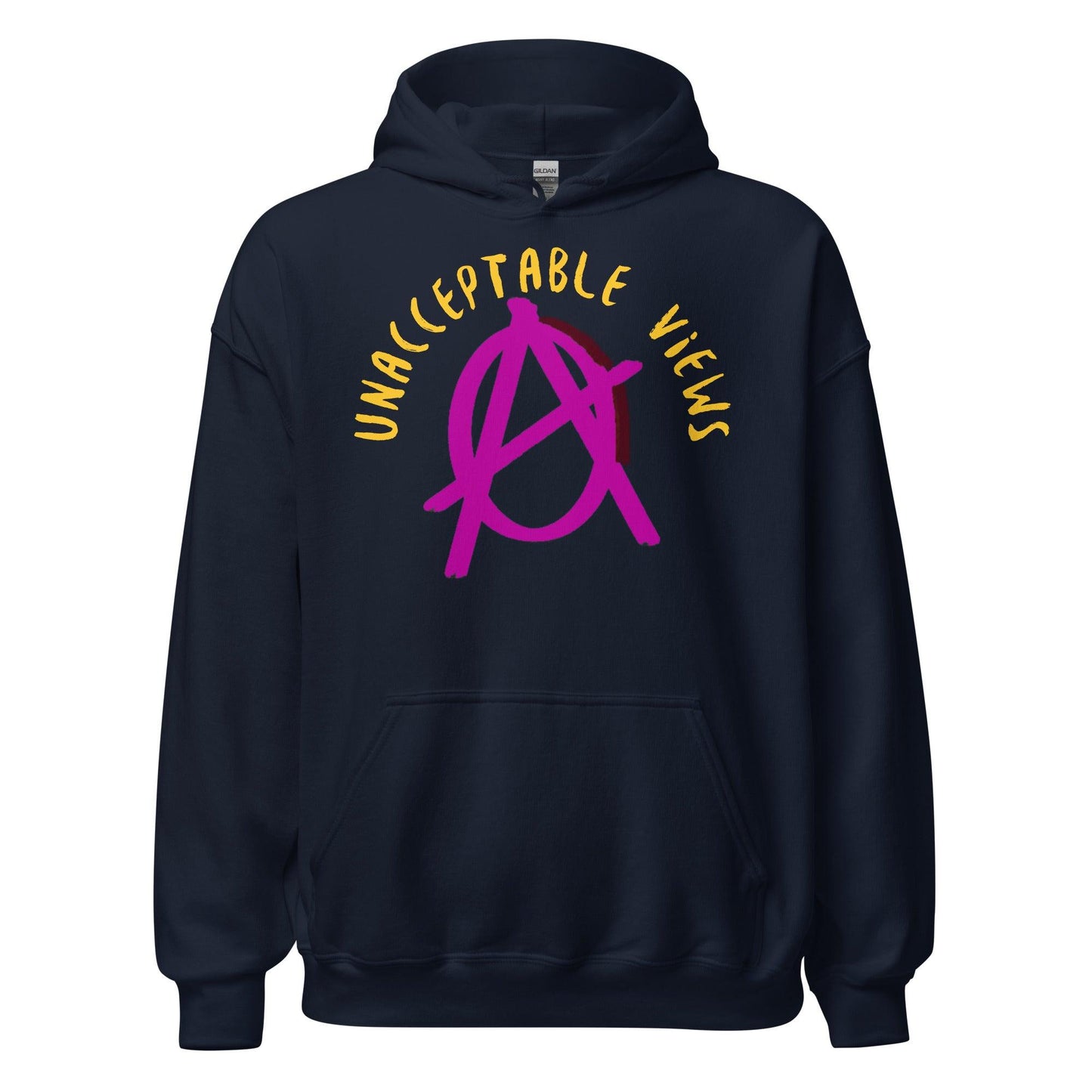 Anarchy Wear "Unacceptable Views" Hoodie - AnarchyWear