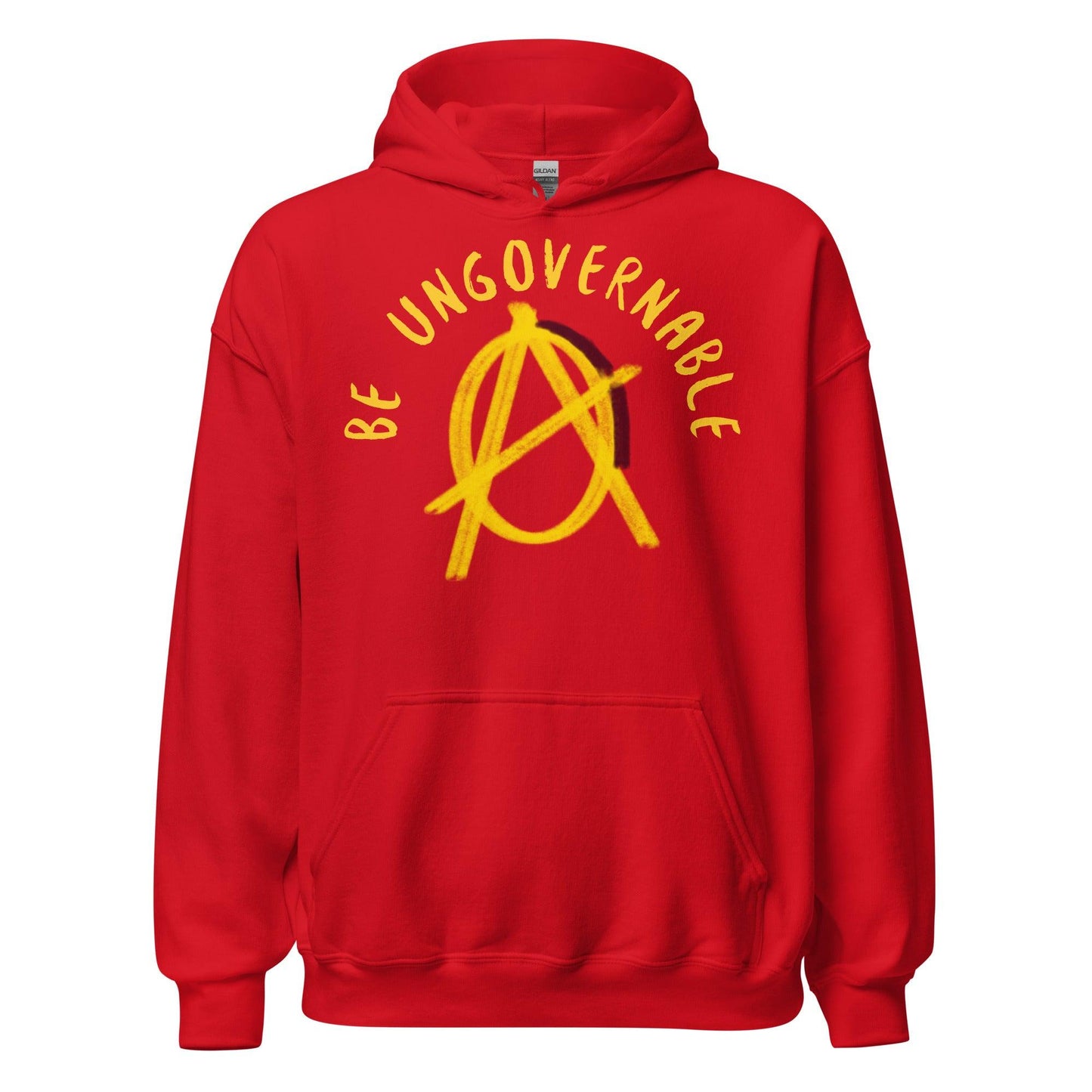 Anarchy Wear Gold "Be Ungovernable" Hoodie - AnarchyWear