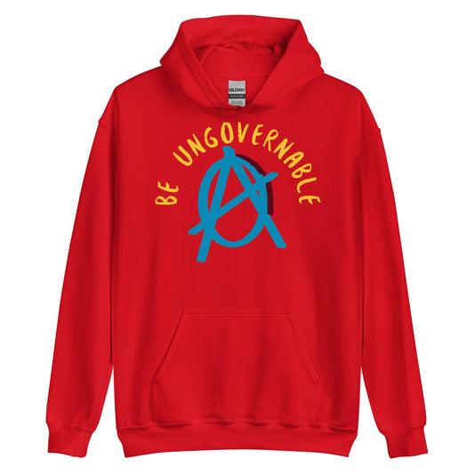Anarchy Wear Blue "Be Ungovernable" Hoodie - AnarchyWear