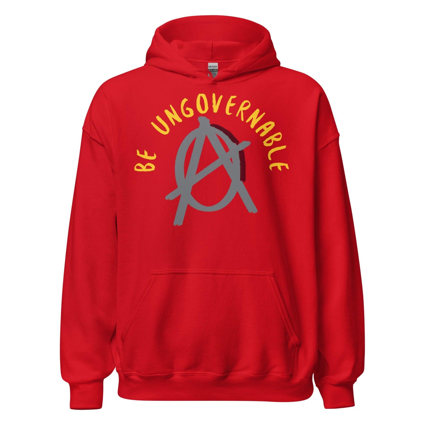 Anarchy Wear Agora Grey "Be Ungovernable" Hoodie - AnarchyWear