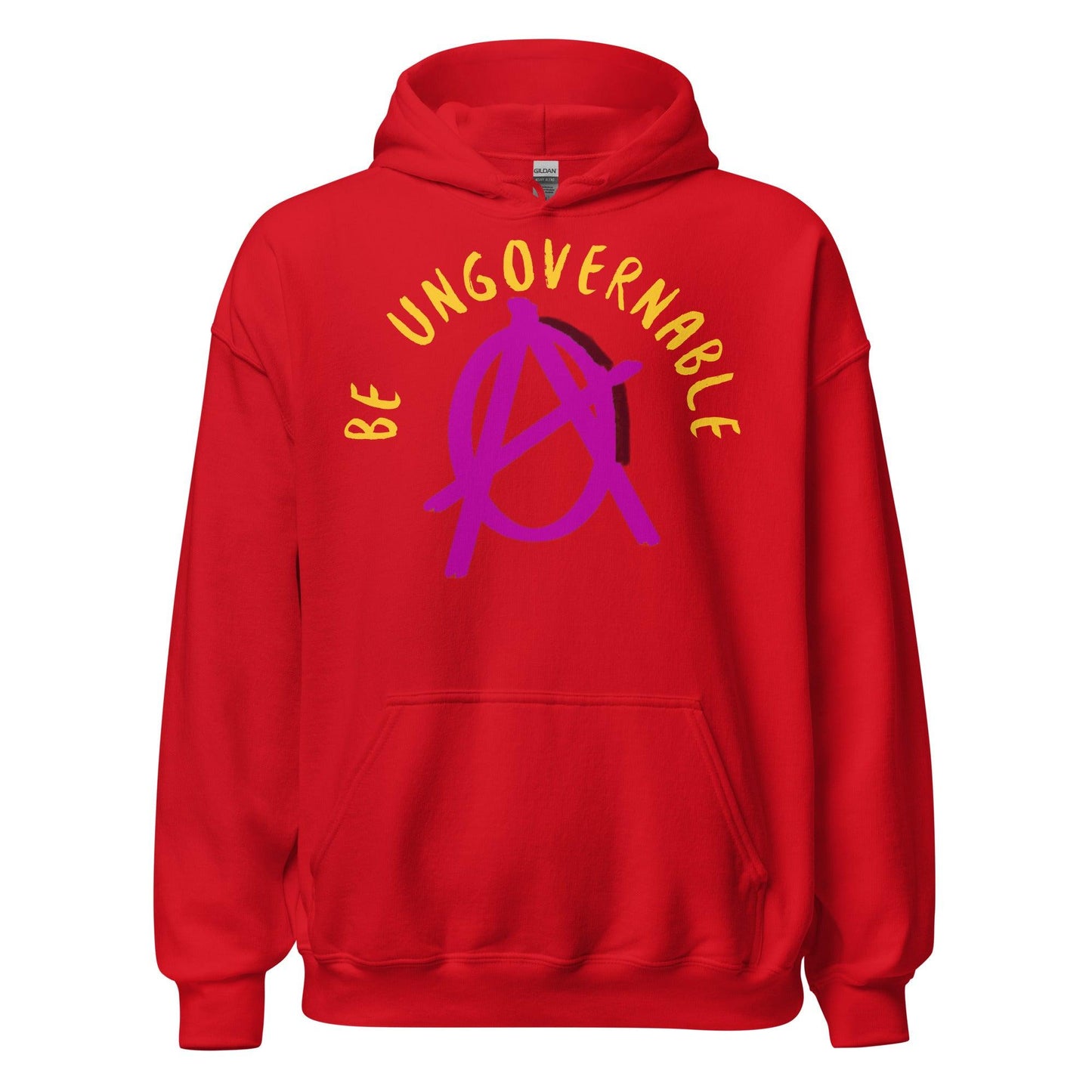 Anarchy Wear Pink "Be Ungovernable" Hoodie - AnarchyWear
