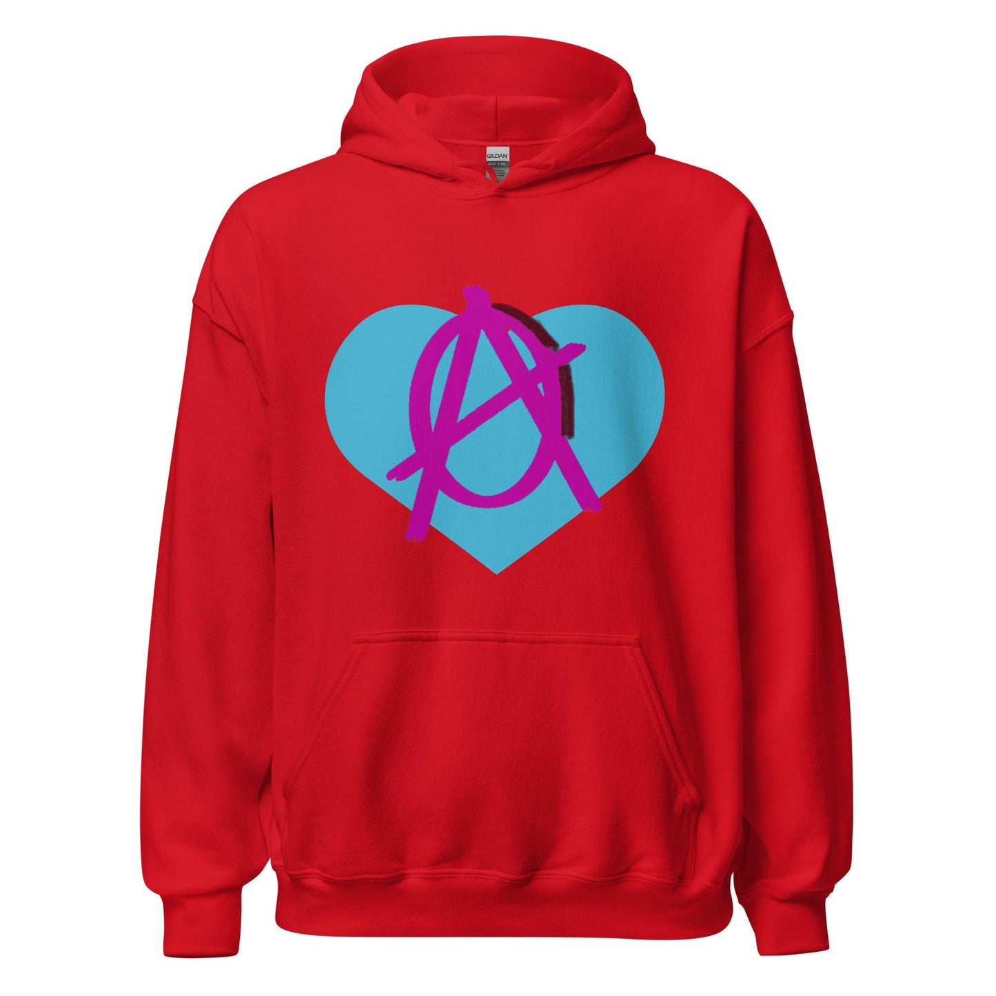 Anarchy Wear Pink Love Hoodie - AnarchyWear