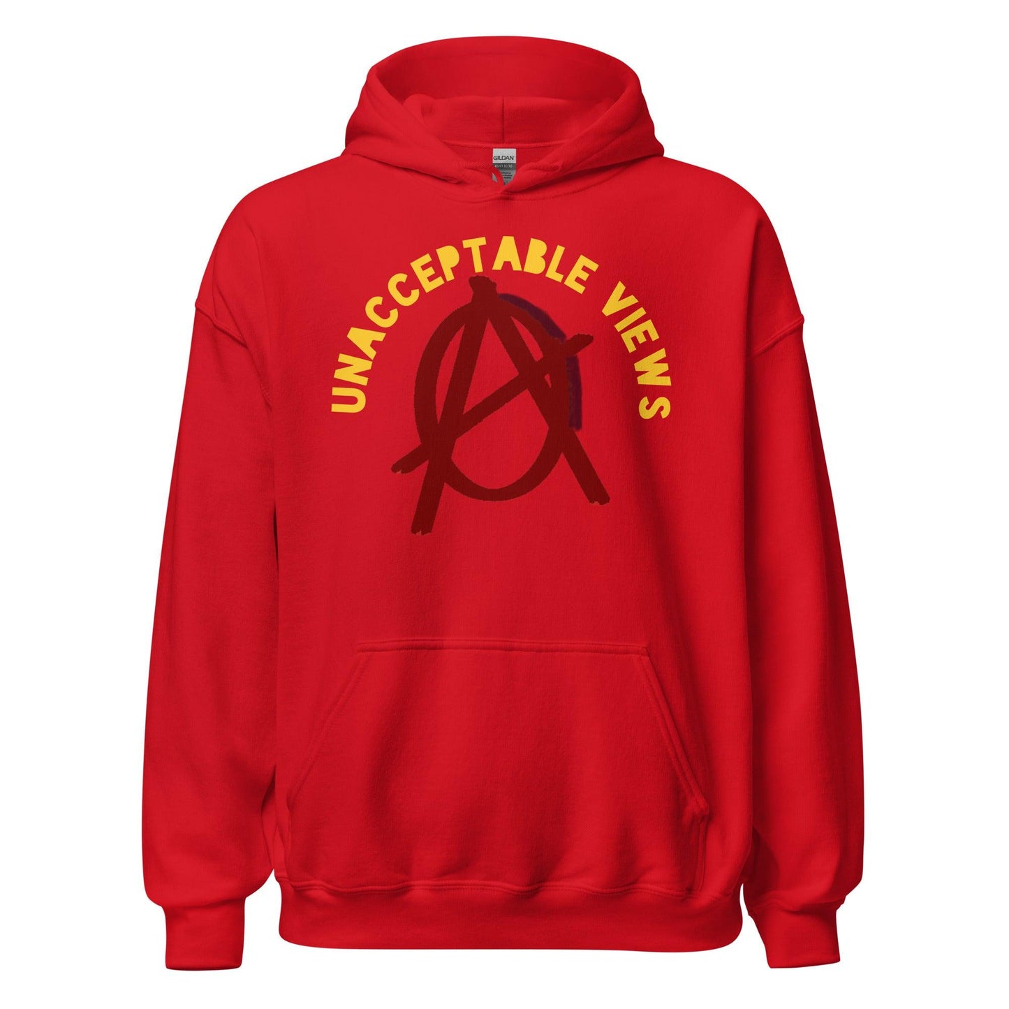 Anarchy Wear "Unacceptable Views" Hoodie - AnarchyWear