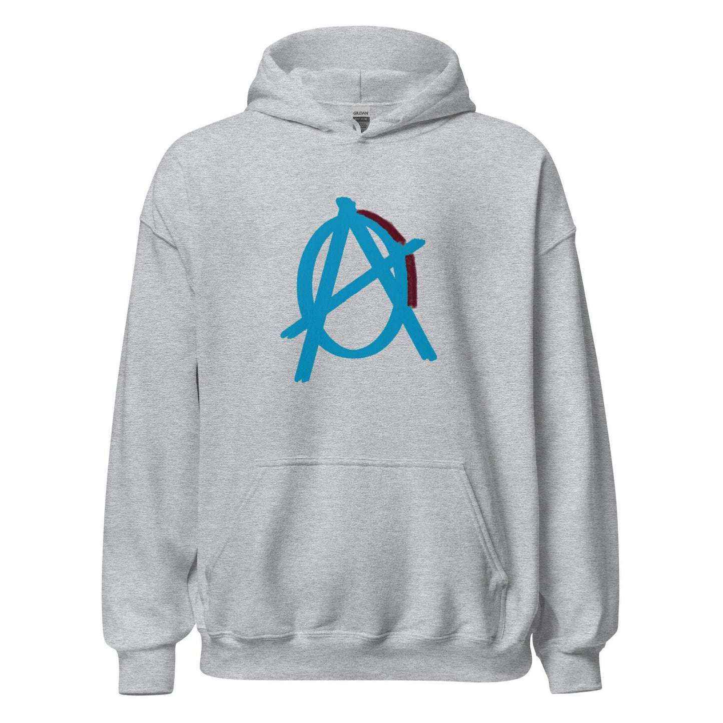 Anarchy Wear Blue Hoodie - AnarchyWear