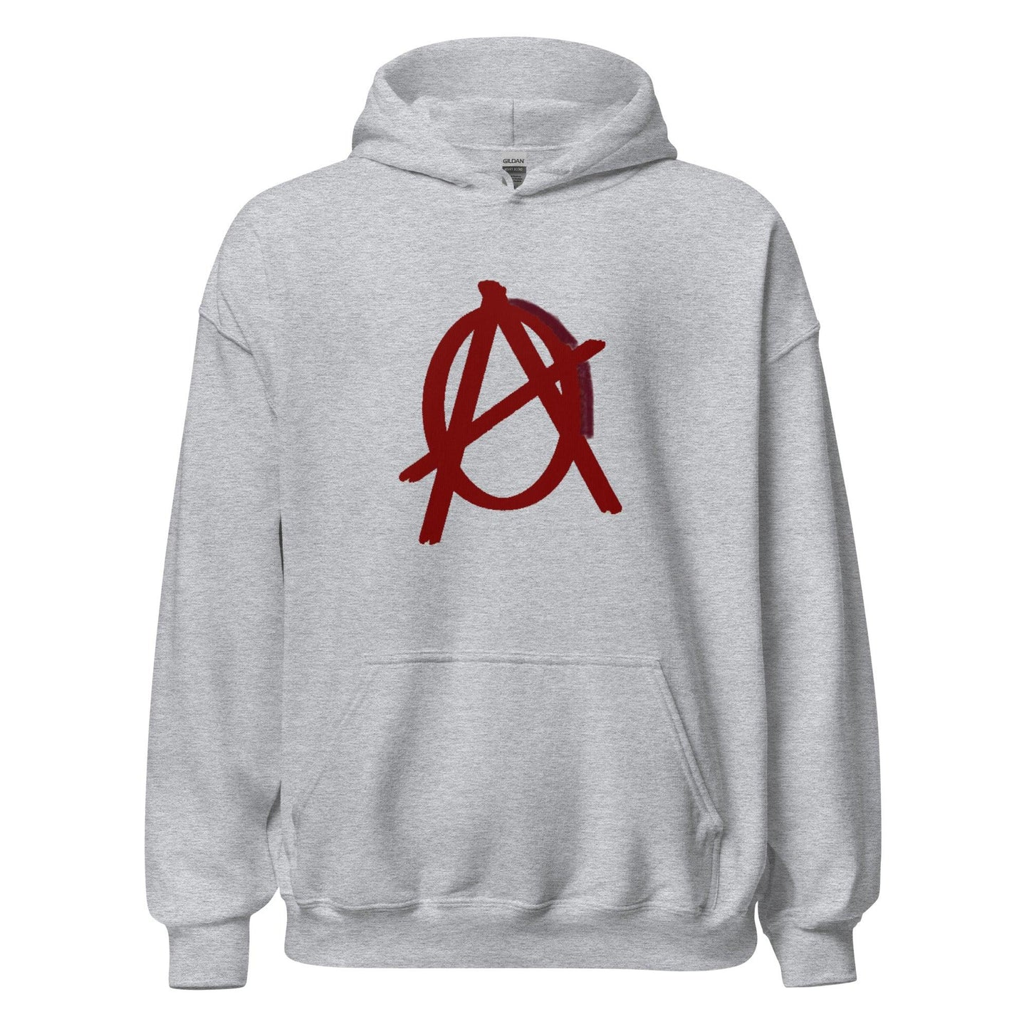 Anarchy Wear Red Hoodie - AnarchyWear