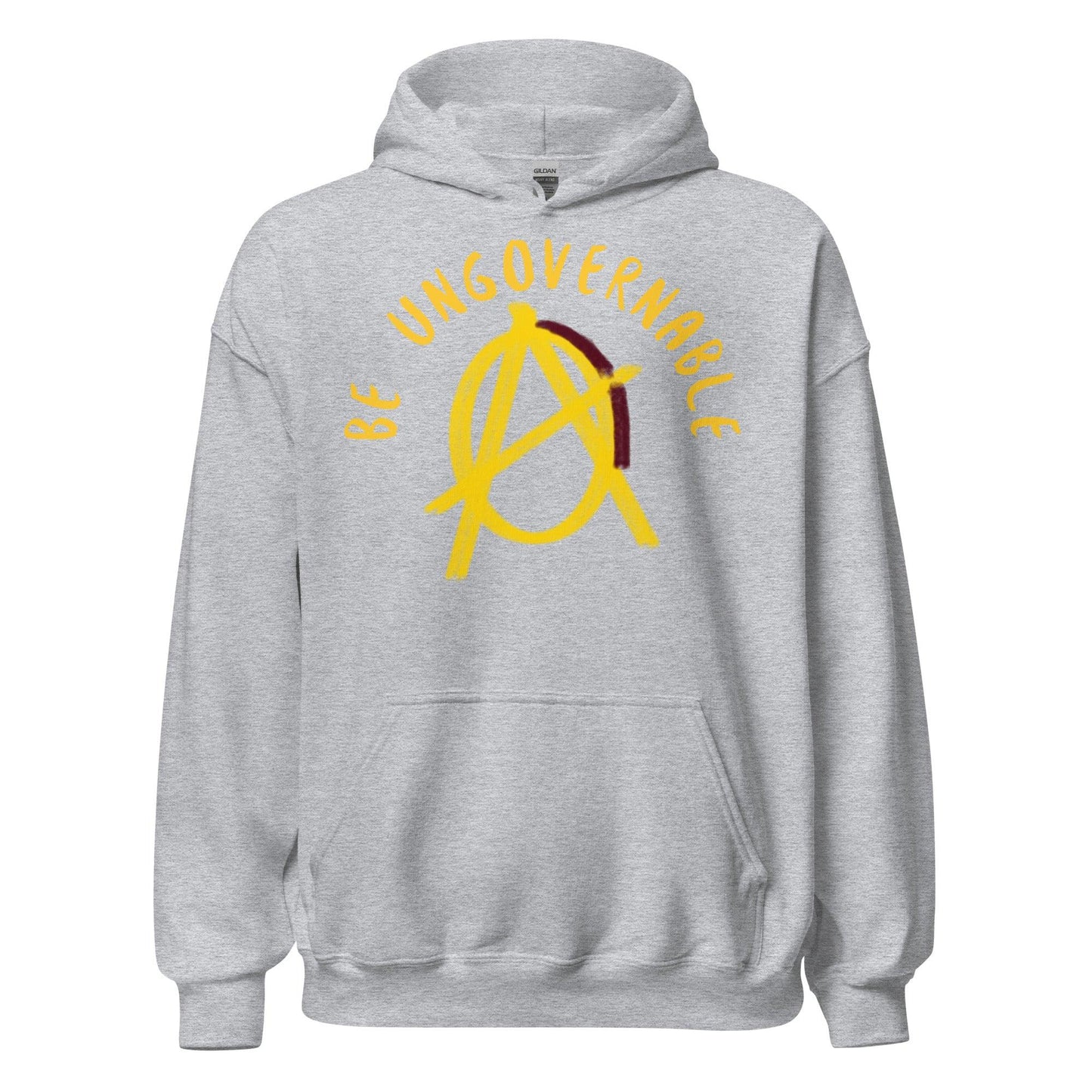 Anarchy Wear Gold "Be Ungovernable" Hoodie - AnarchyWear