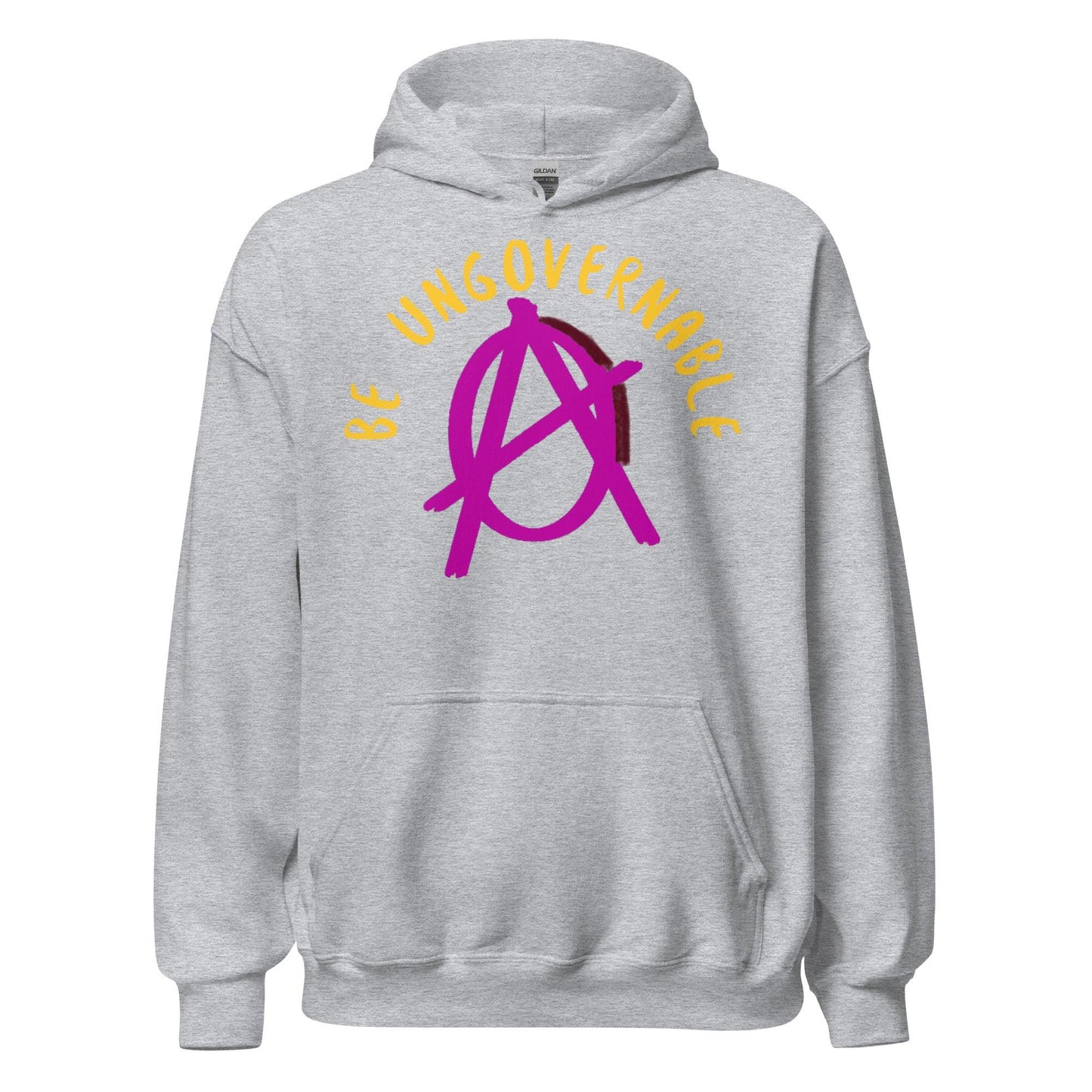 Anarchy Wear Pink "Be Ungovernable" Hoodie - AnarchyWear