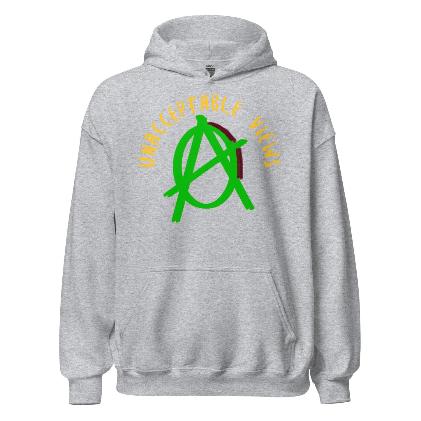 Anarchy Wear "Unacceptable Views" Hoodie - AnarchyWear