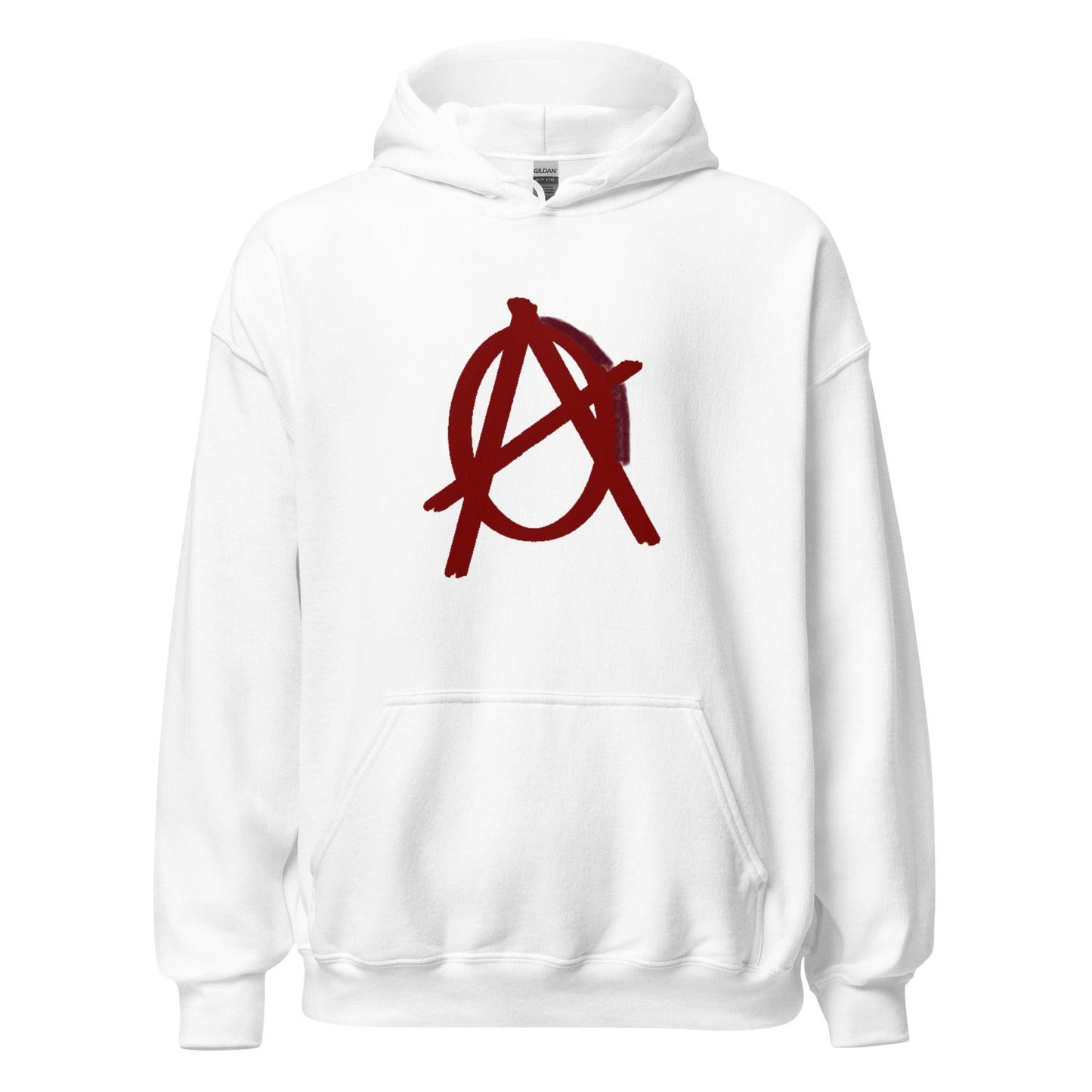 Anarchy Wear Red Hoodie - AnarchyWear