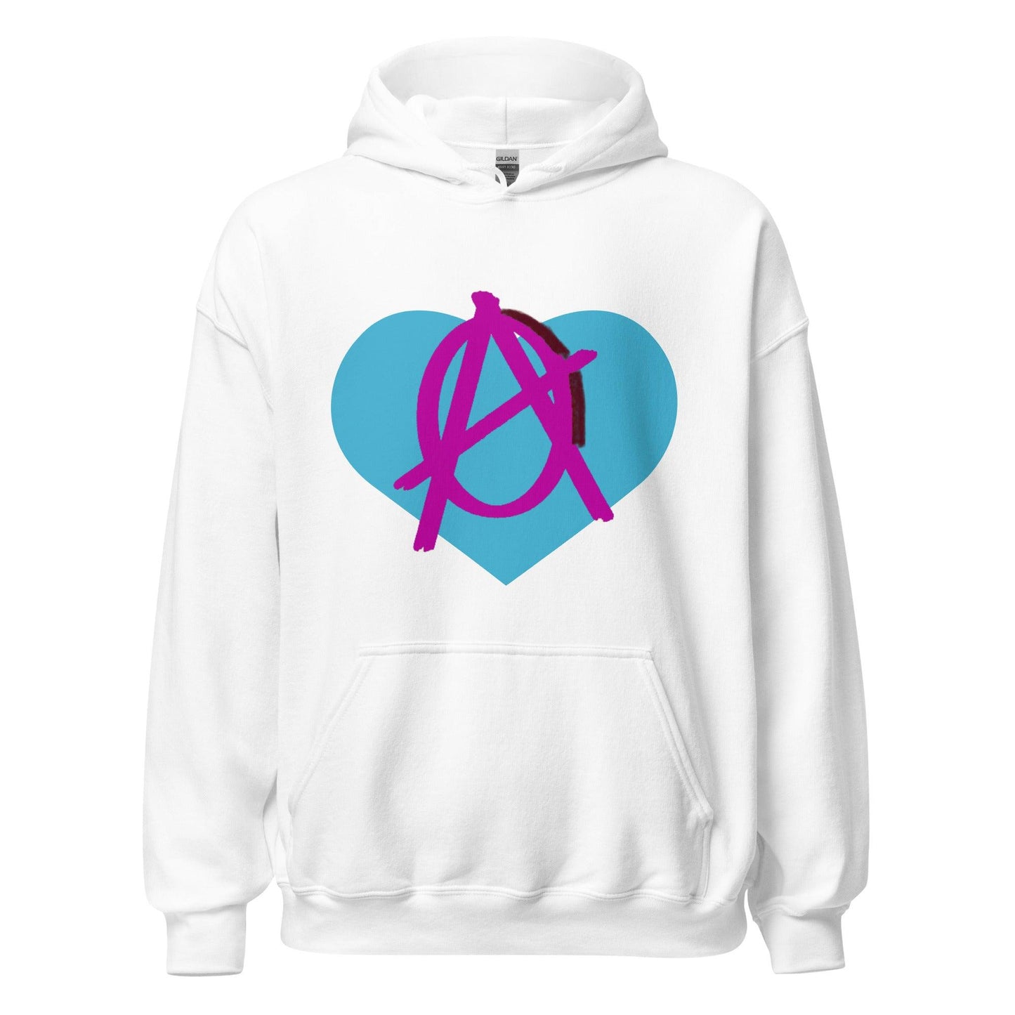 Anarchy Wear Pink Love Hoodie - AnarchyWear