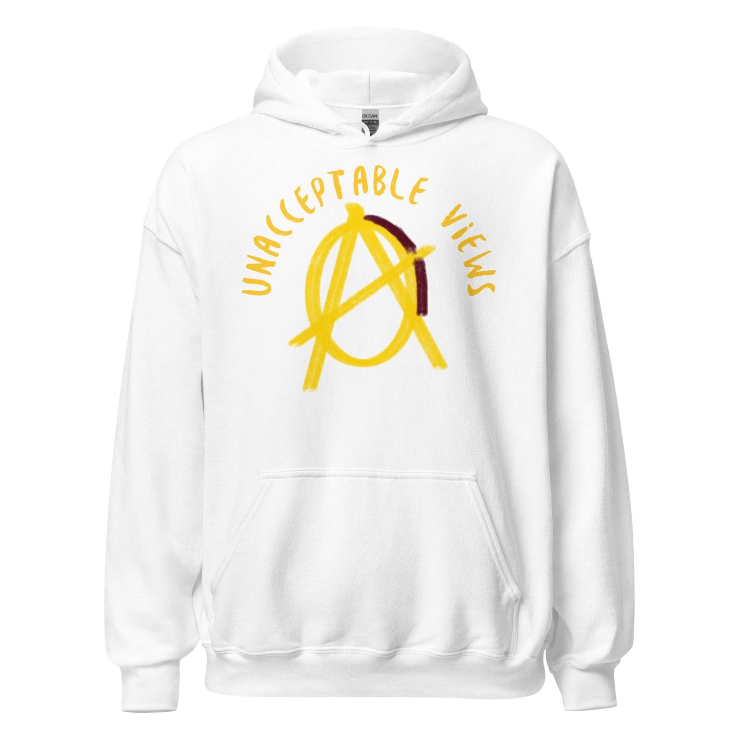 Anarchy Wear "Unacceptable Views" Hoodie - AnarchyWear