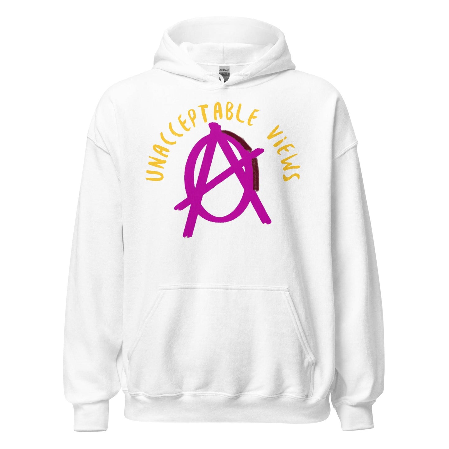 Anarchy Wear "Unacceptable Views" Hoodie - AnarchyWear
