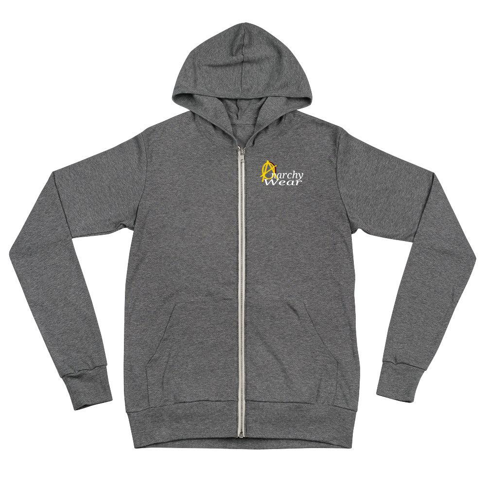 Anarchy Wear Unisex zip hoodie - AnarchyWear