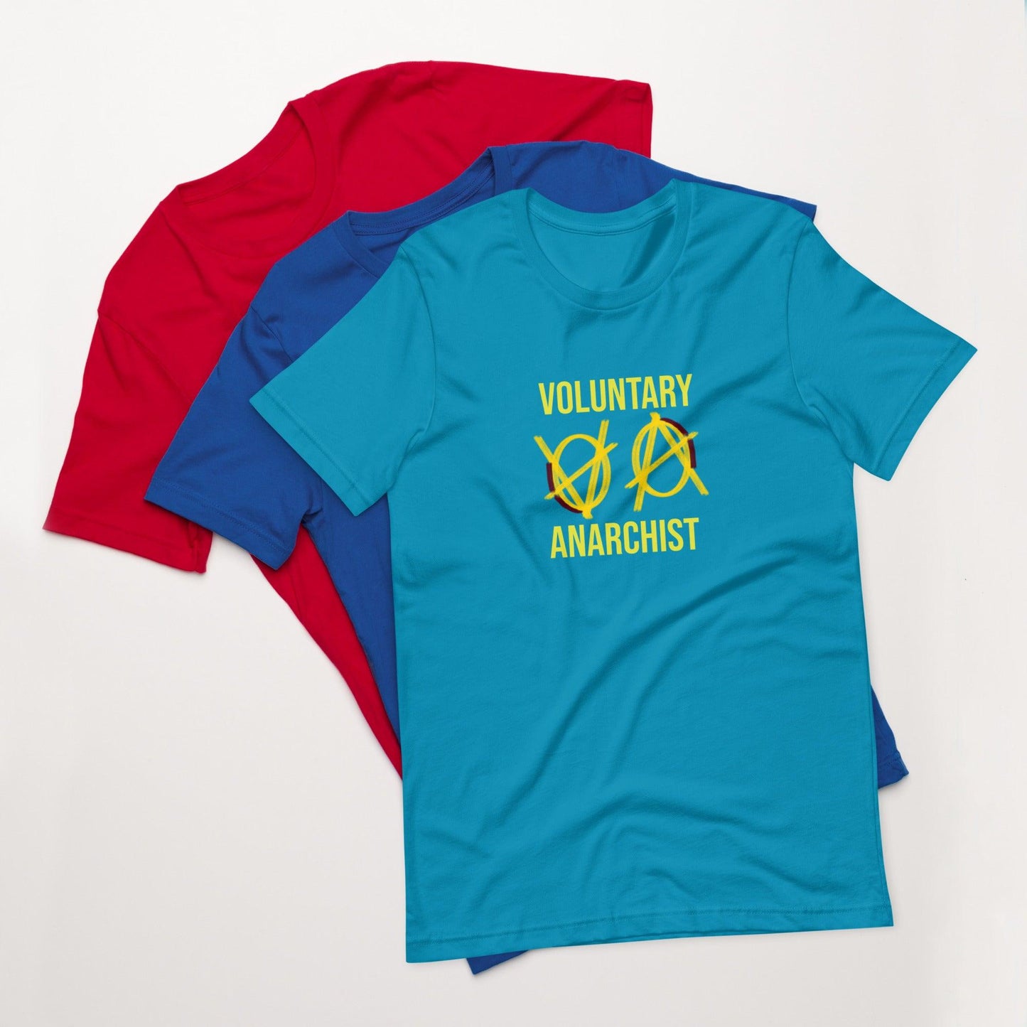 Anarchy Wear "Voluntary-Anarchist" Unisex t-shirt - AnarchyWear
