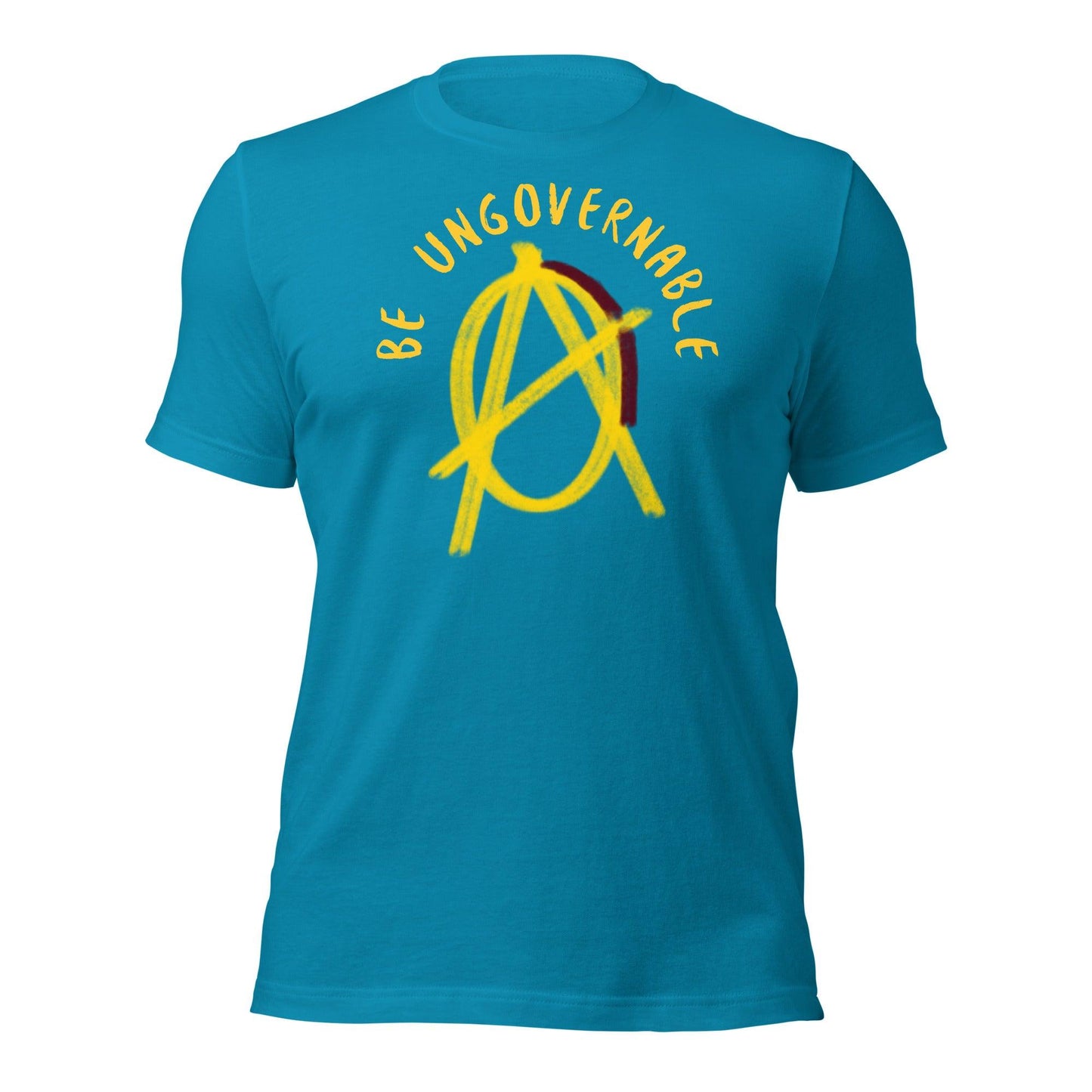 Anarchy Wear "Be Ungovernable" Gold Unisex t-shirt - AnarchyWear