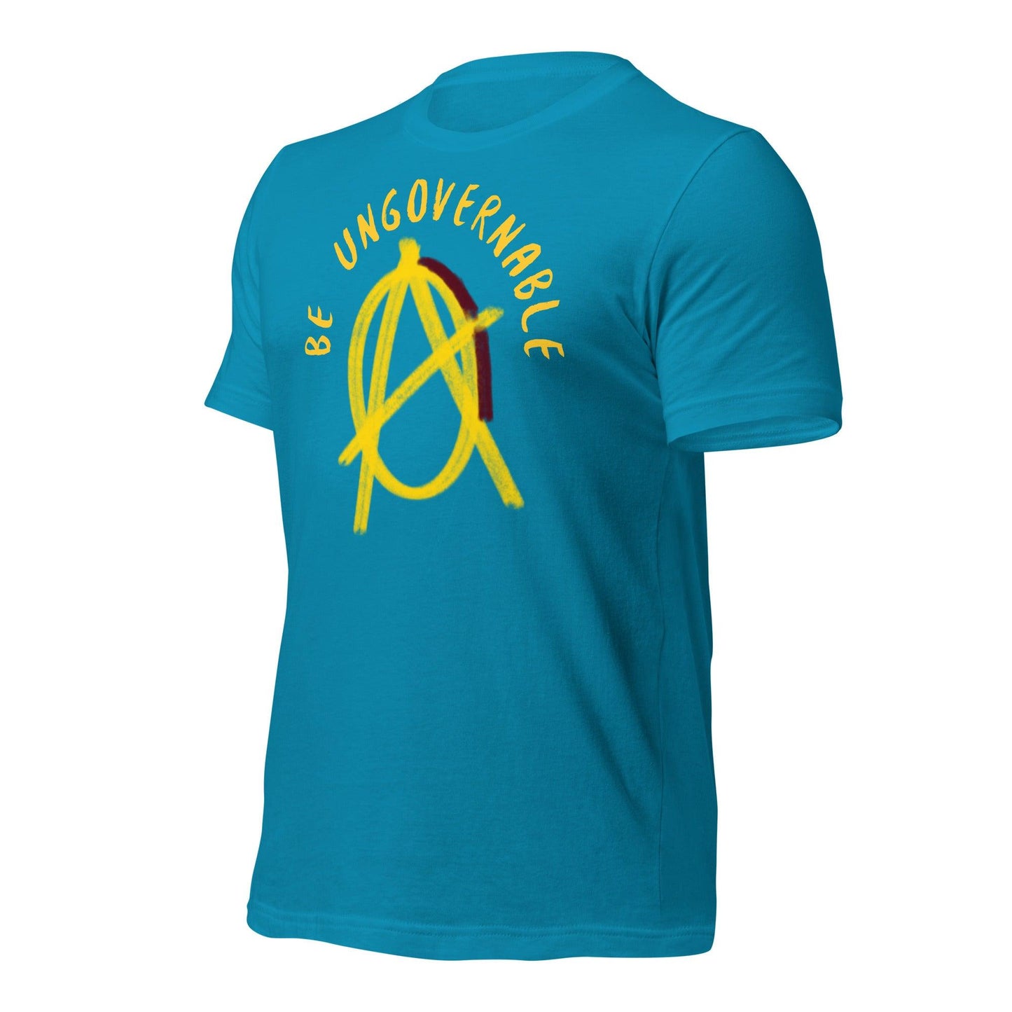 Anarchy Wear "Be Ungovernable" Gold Unisex t-shirt - AnarchyWear