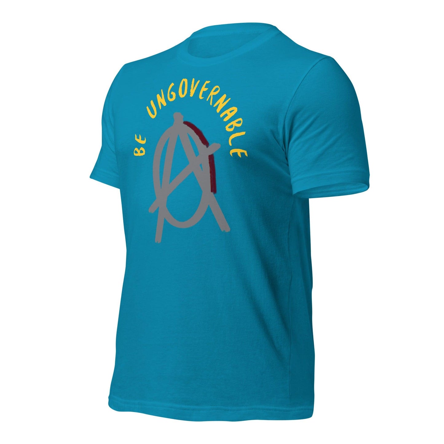 Anarchy Wear "Be Ungovernable" Agora Grey Unisex t-shirt - AnarchyWear