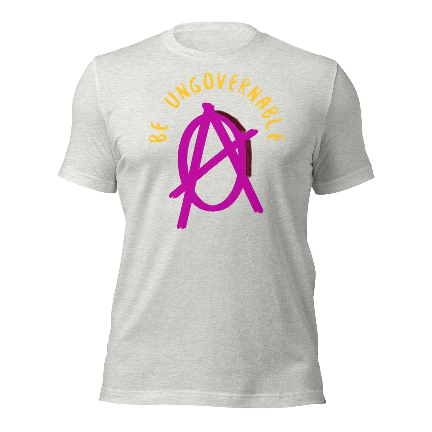 Anarchy Wear "Be Ungovernable" Pink Pastels Unisex t-shirt - AnarchyWear