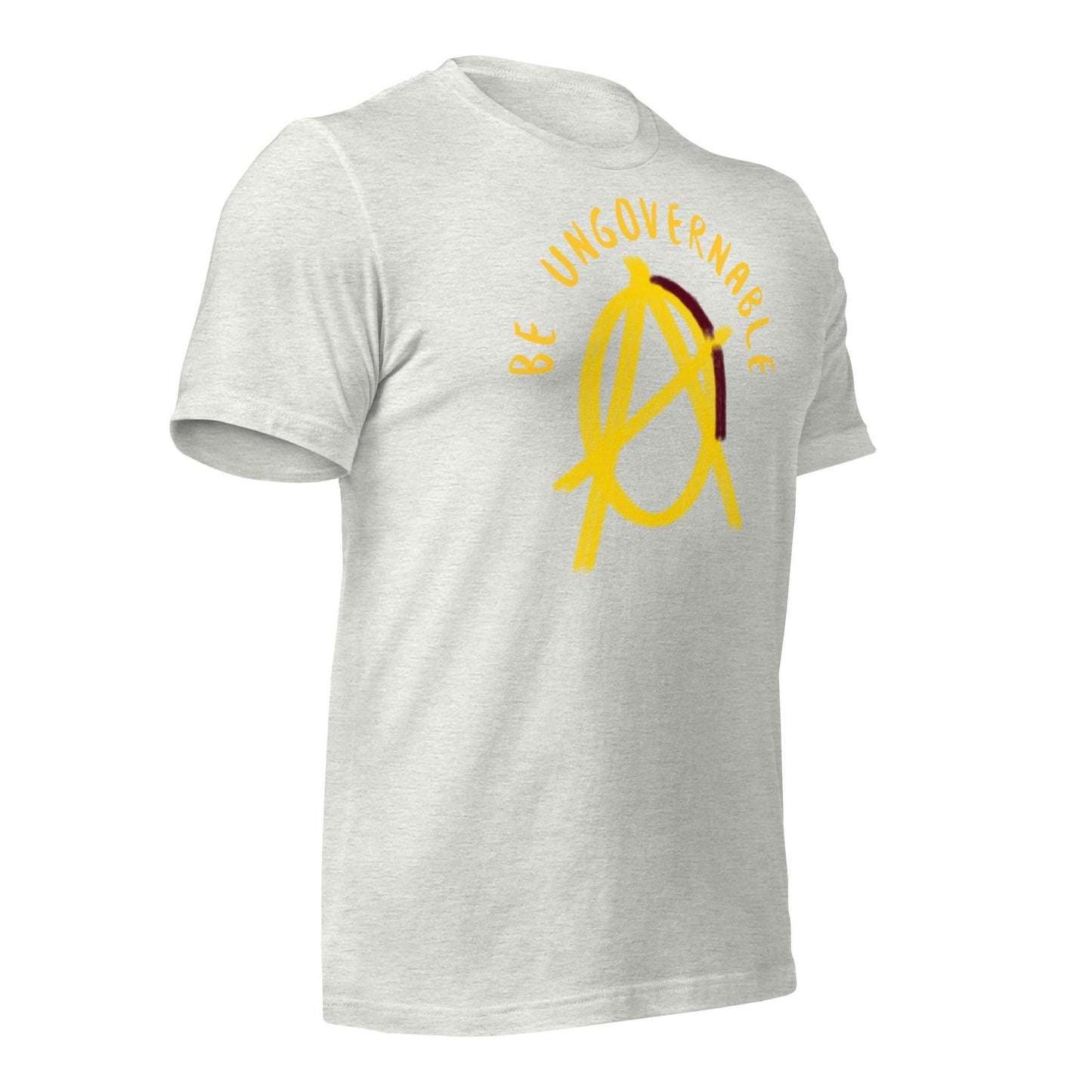 Anarchy Wear "Be Ungovernable" Gold Pastels Unisex t-shirt - AnarchyWear