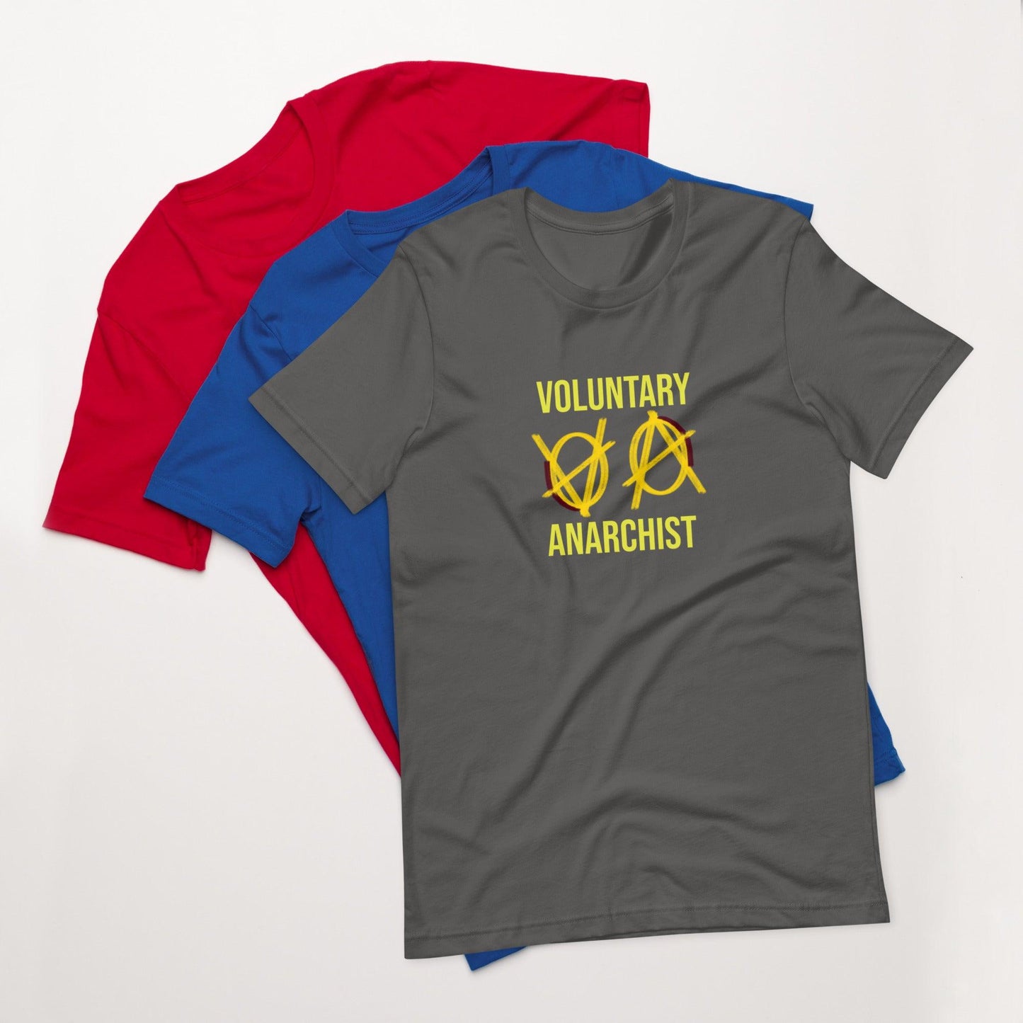 Anarchy Wear "Voluntary-Anarchist" Unisex t-shirt - AnarchyWear
