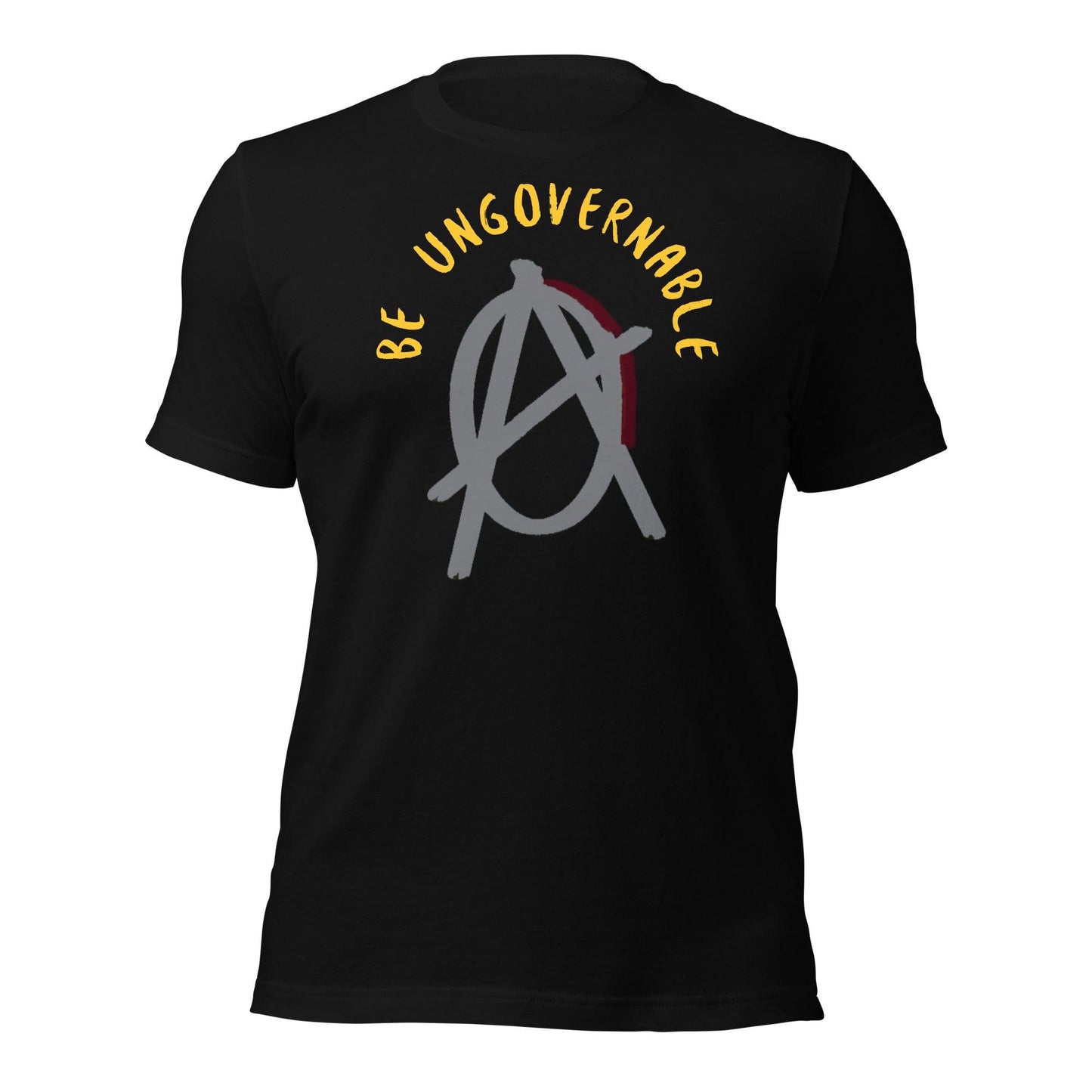 Anarchy Wear "Be Ungovernable" Agora Grey Unisex t-shirt - AnarchyWear