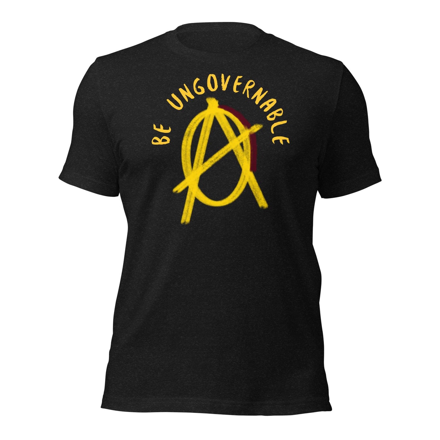 Anarchy Wear "Be Ungovernable" Gold Unisex t-shirt - AnarchyWear