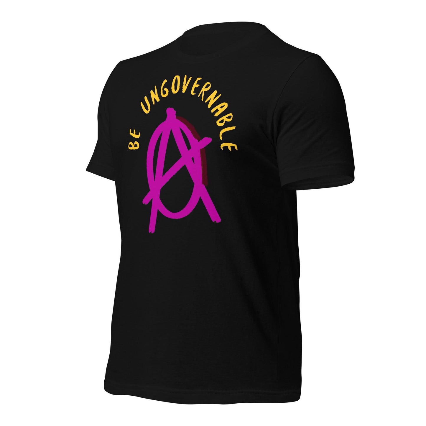 Anarchy Wear "Be Ungovernable" Pink Unisex t-shirt - AnarchyWear