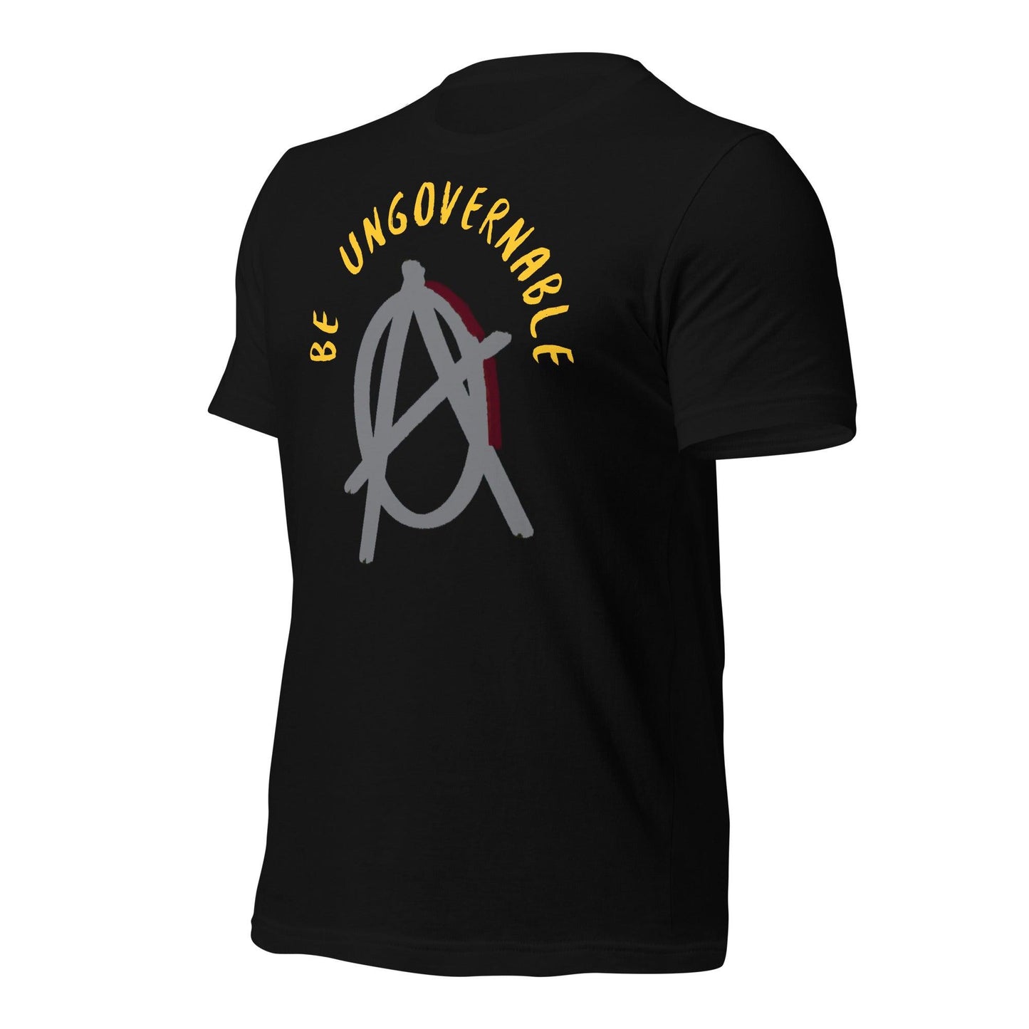 Anarchy Wear "Be Ungovernable" Agora Grey Unisex t-shirt - AnarchyWear